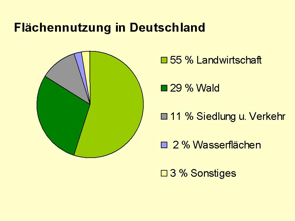 Flächennutzung